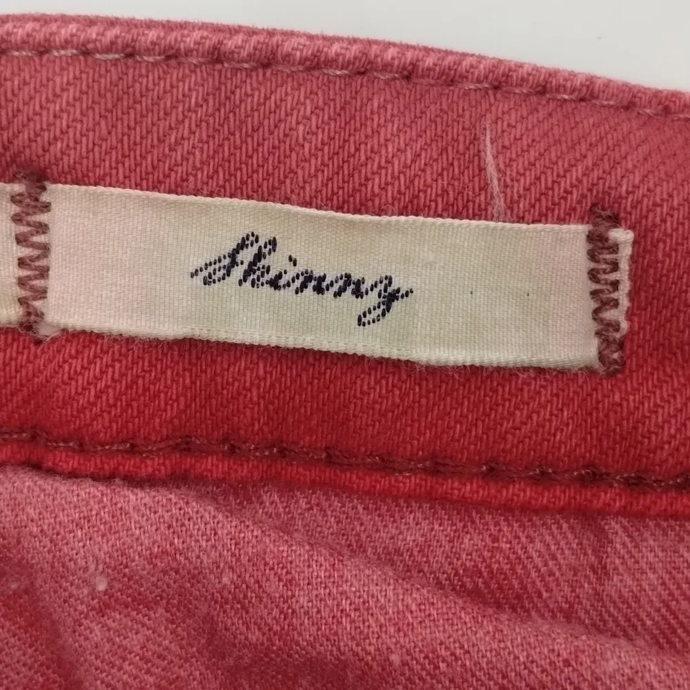 Ralph Lauren Denim & Supply jeans Red Skinny Size 30 32 Low to Mid Rise